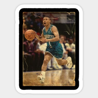 COVER SPORT - SPORT ILLUSTRATED - muggsy bogues dribbles Sticker